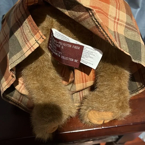 Bearington Bears "Autumn Harvester" 15” Plush Bear Retired! Halloween Fall Decor - Picture 9 of 13